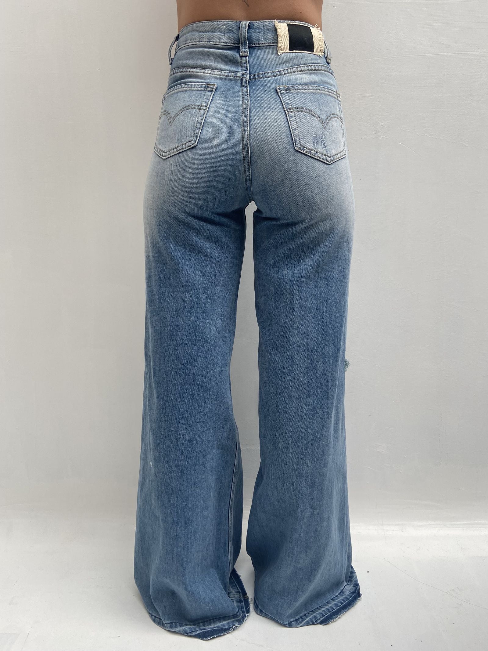 Jeans palazzo FX1249 DENIM OFELIA 