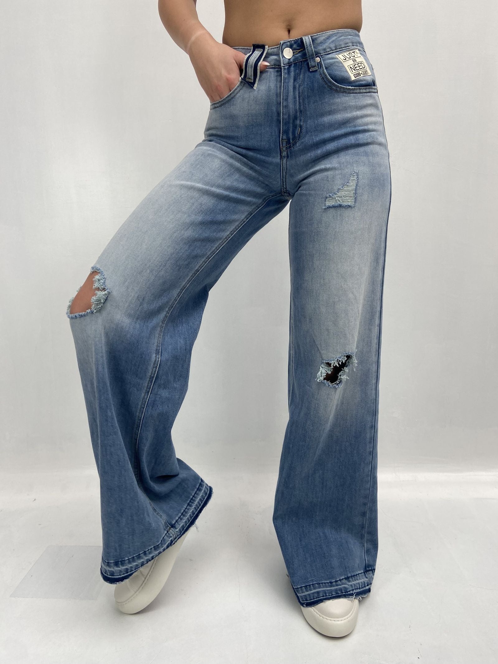 Jeans palazzo FX1249 DENIM OFELIA 