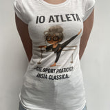 T-shirt Io Atleta IOATLETA BIANCO OFELIA 