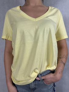 T-shirt basica scollo a V