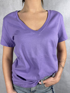 T- shirt basica scollo a V