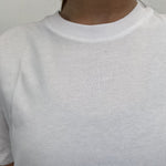 T- shirt girocollo L8869 BIANCO OFELIA 
