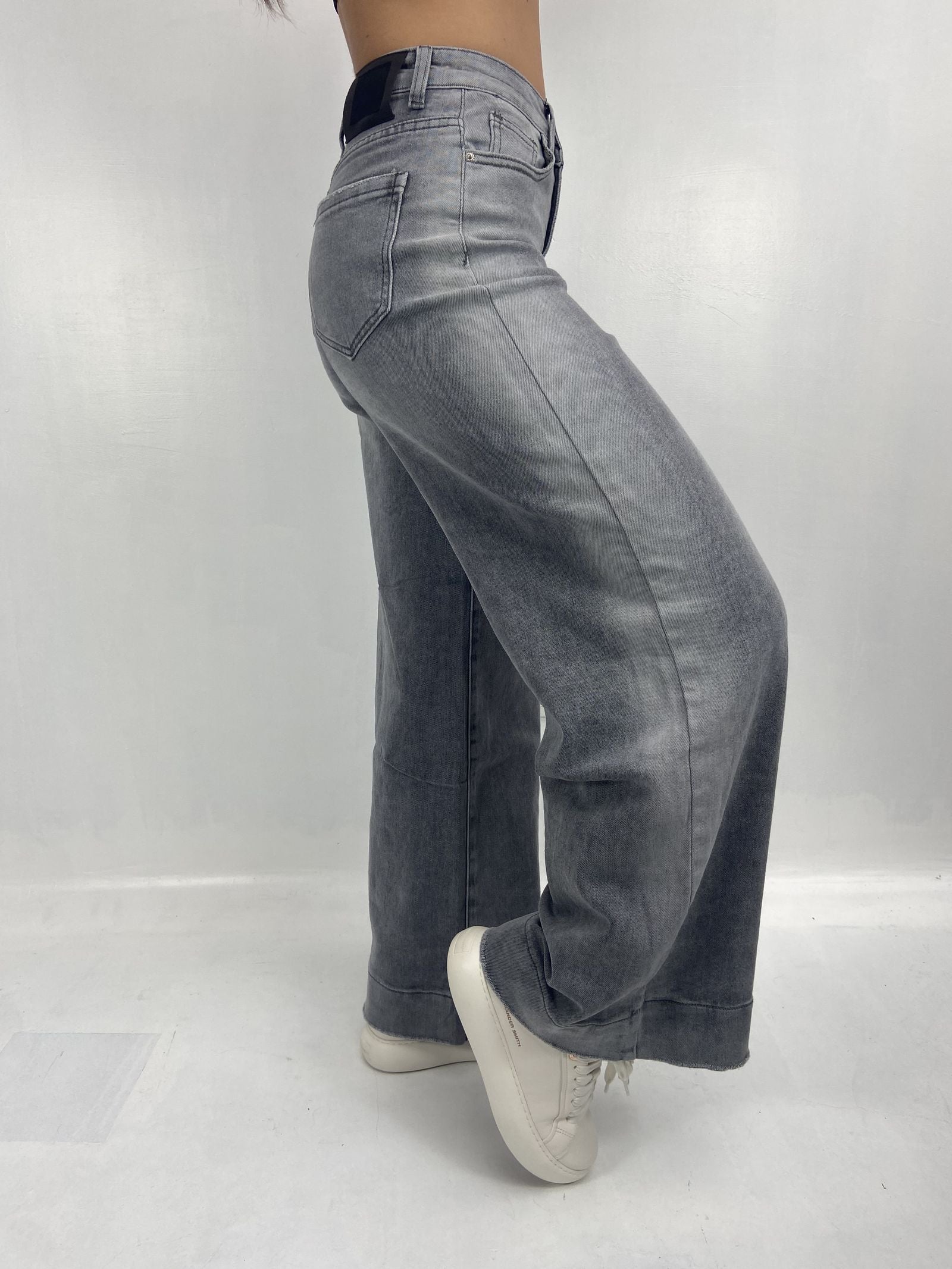 Jeans grigio elasticizzato LAF220 GRIGIO OFELIA 