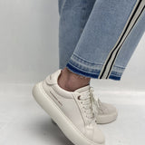 Jeans con bande laterali LAF227 DENIM OFELIA 