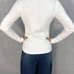T- shirt manica lunga LC23465 BIANCO OFELIA 