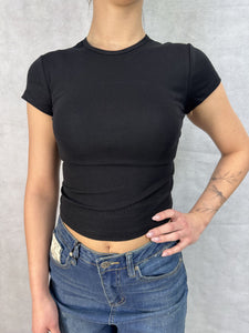 T- shirt girocollo maniche corte