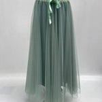 Gonna lunga in tulle - Ofelia MK04.015 ACQUAMARINA OFELIA 