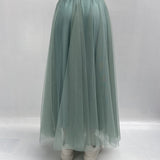 Gonna lunga in tulle - Ofelia MK04.015 ACQUAMARINA OFELIA 