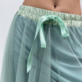 Gonna lunga in tulle - Ofelia MK04.015 ACQUAMARINA OFELIA 