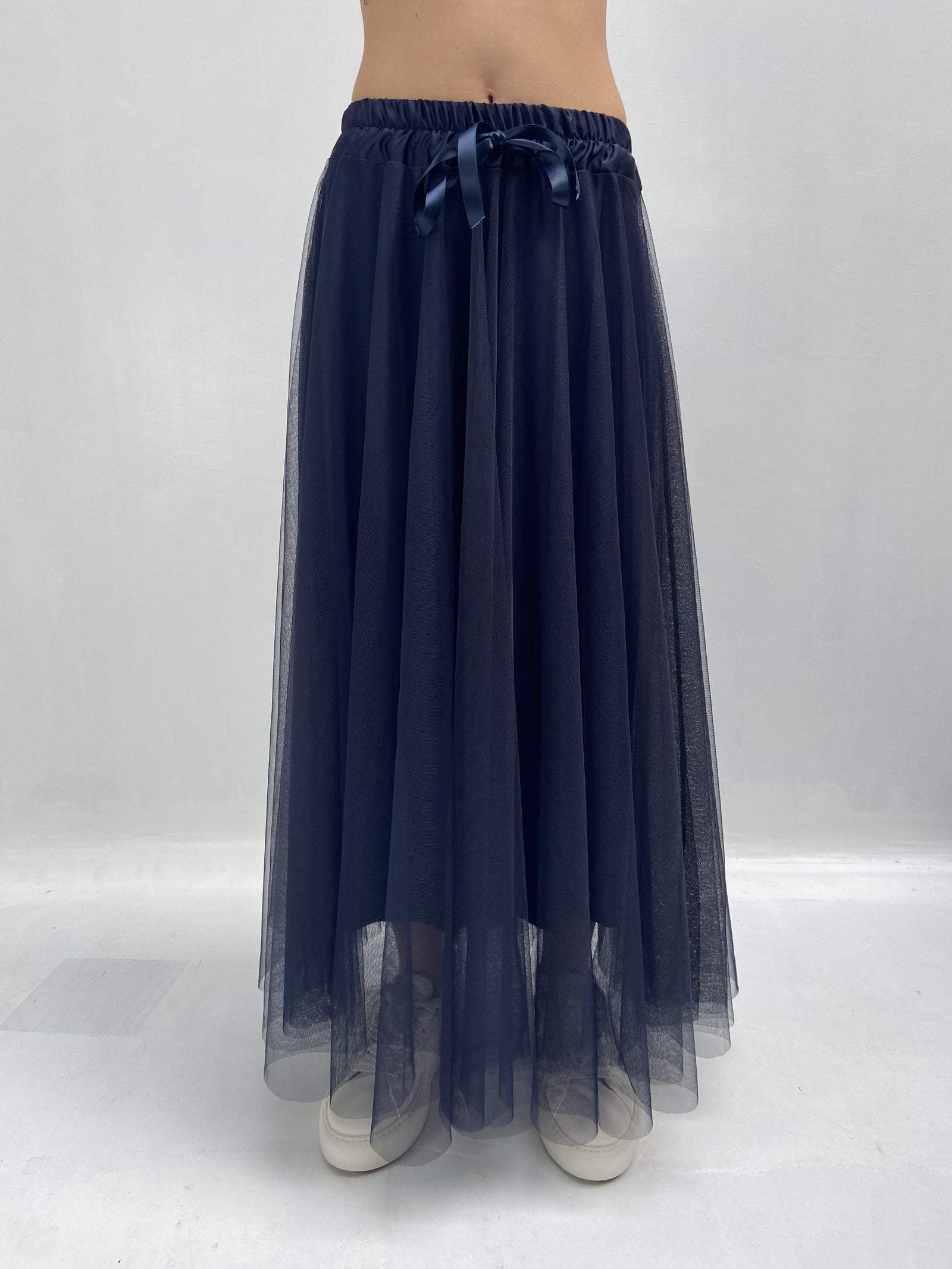Gonna lunga in tulle MK04.015 BLUNOTTE OFELIA 