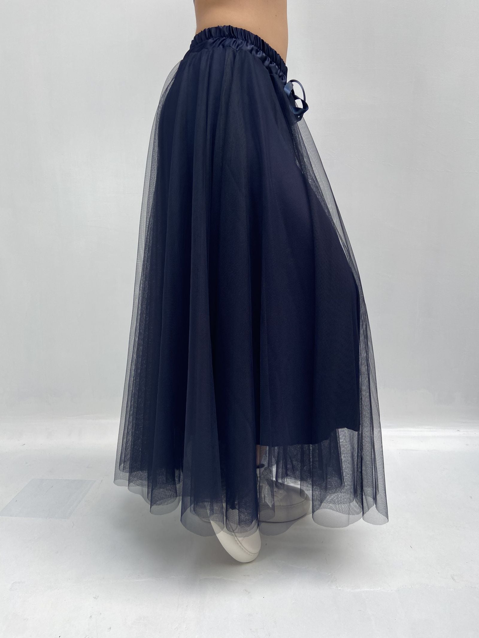 Gonna lunga in tulle MK04.015 BLUNOTTE OFELIA 