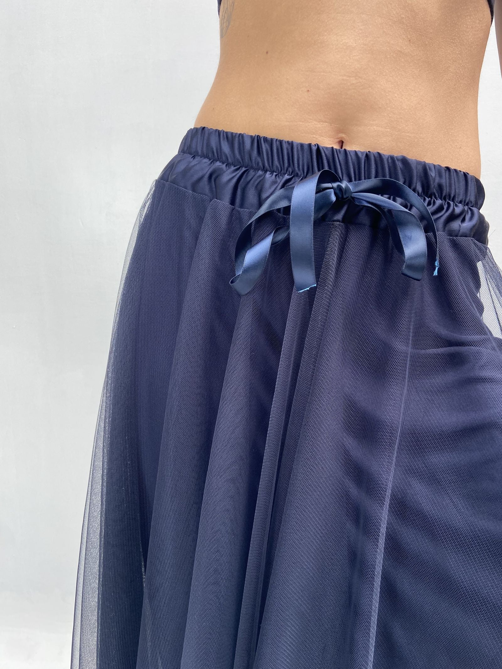 Gonna lunga in tulle MK04.015 BLUNOTTE OFELIA 