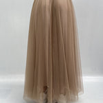Gonna lunga in tulle MK04.015 CARAMELLO OFELIA 