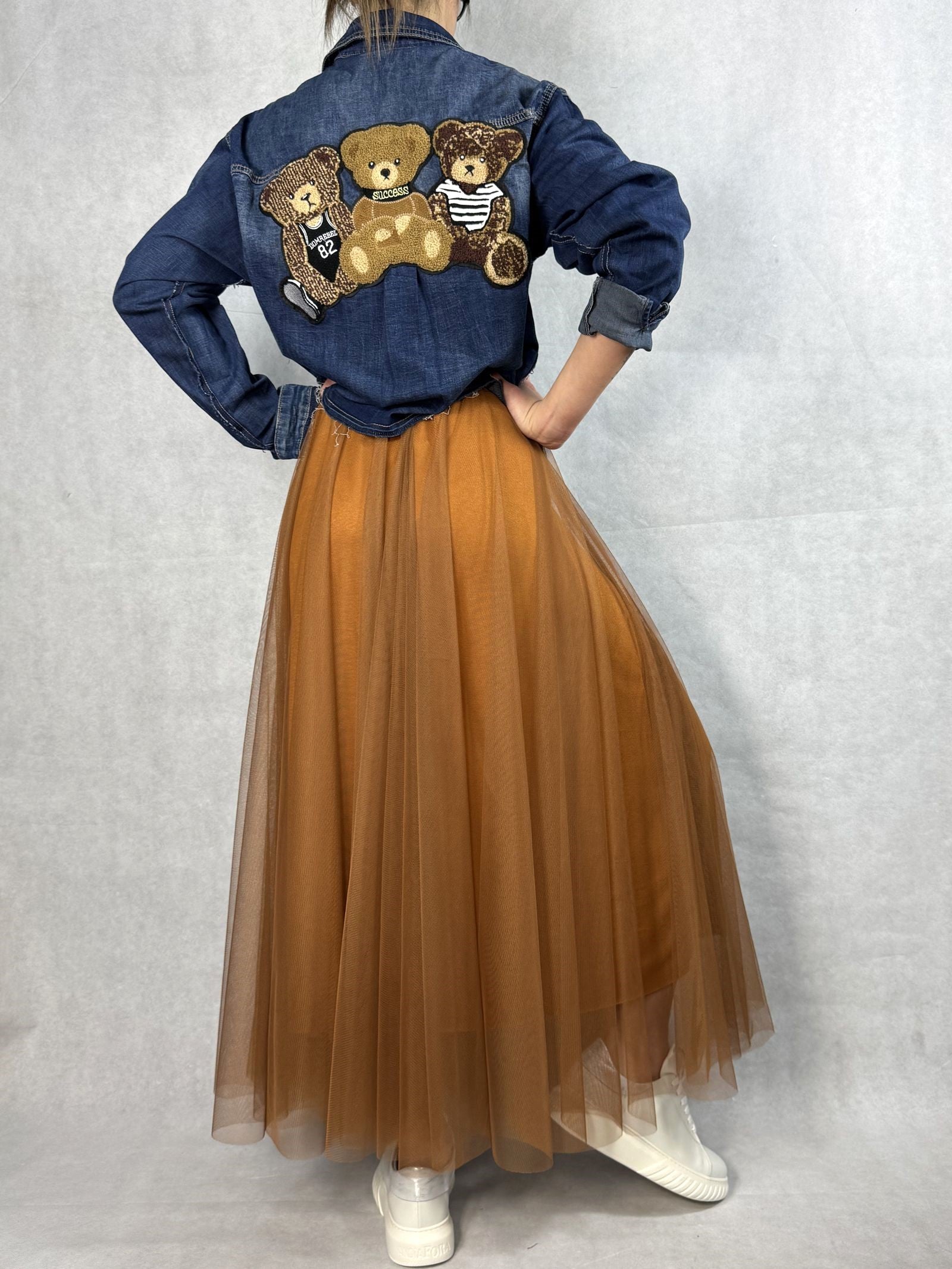 Gonna lunga in tulle MK04.015 COCCIO OFELIA 