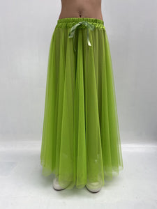 Gonna lunga in tulle