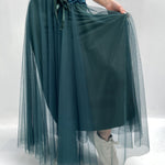 Gonna lunga in tulle MK04.015 MILITARE OFELIA 
