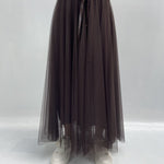 Gonna lunga in tulle MK04.015 MORO OFELIA 