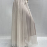 Gonna lunga in tulle MK04.015 PANNA OFELIA 
