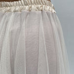 Gonna lunga in tulle MK04.015 PANNA OFELIA 