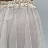 Gonna lunga in tulle MK04.015 PANNA OFELIA 