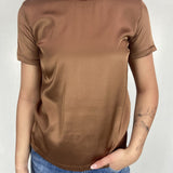 T-shirt lucida girocollo MM203633 COCCIO OFELIA 