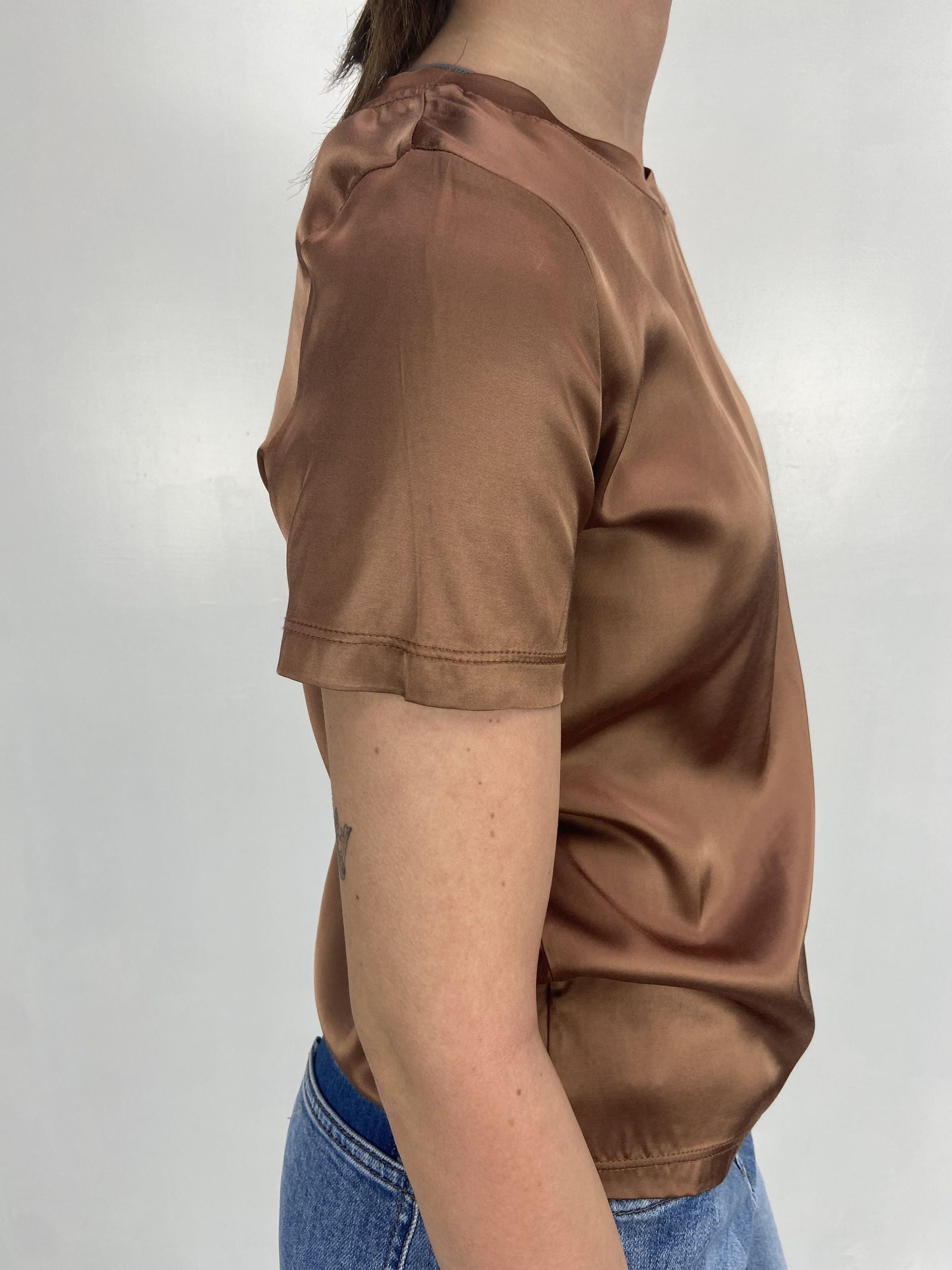T-shirt lucida girocollo MM203633 COCCIO OFELIA 