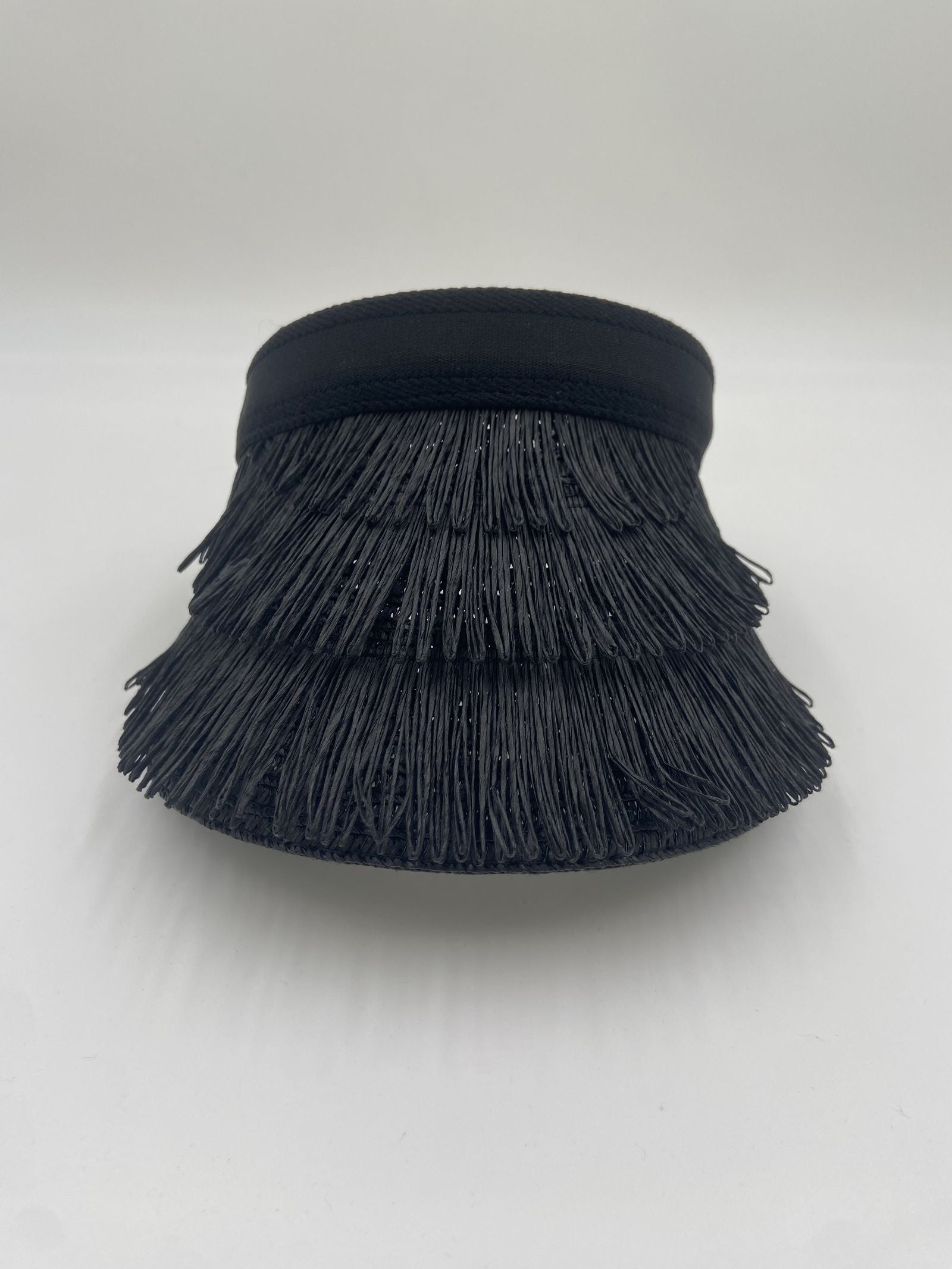 Visiera con frange - Ofelia YM0899 NERO OFELIA 