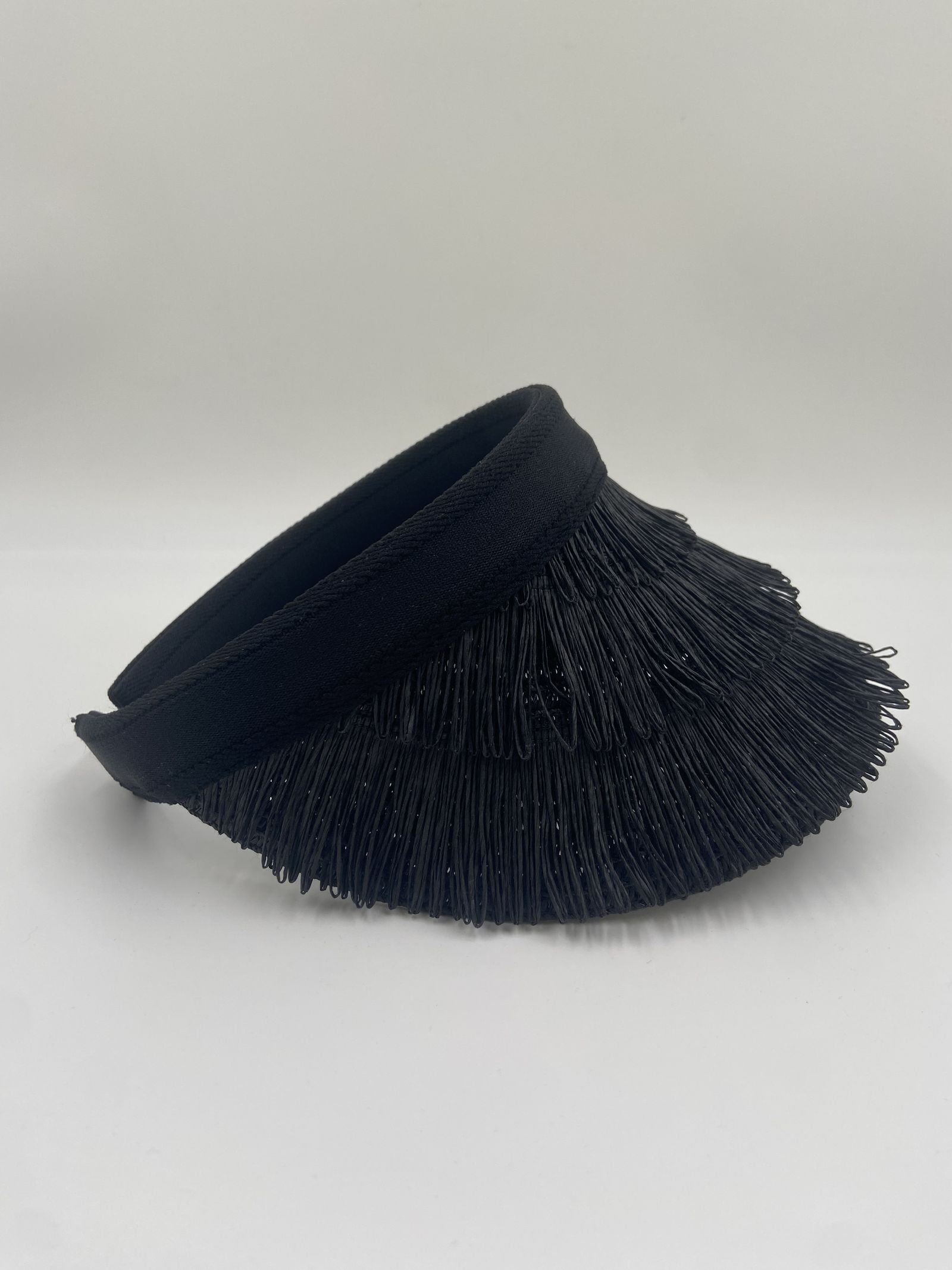 Visiera con frange - Ofelia YM0899 NERO OFELIA 