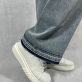 Jeans vita con tascone sulla gamba YW1128 DENIM OFELIA 