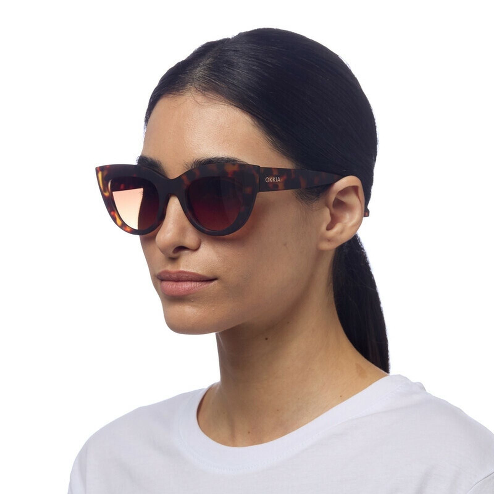 Occhiale da sole Claudia OK013CH MARRONE OKKIA 
