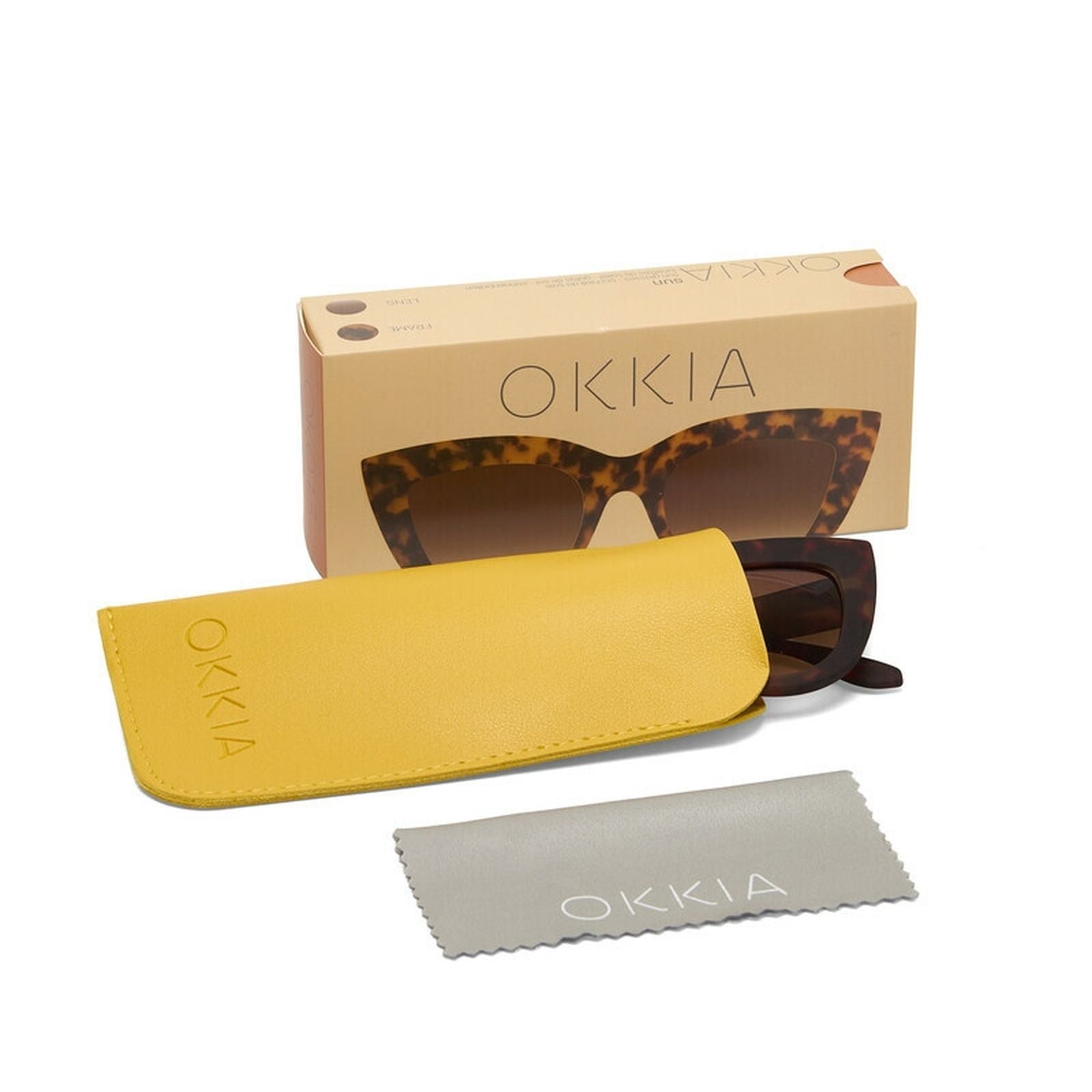 Occhiale da sole Claudia OK013CH MARRONE OKKIA 