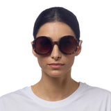 Occhiale da sole Round Monica OK014CH MACULATO OKKIA 