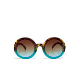 Occhiale da sole Round Monica OK014HB AZZURRO OKKIA 