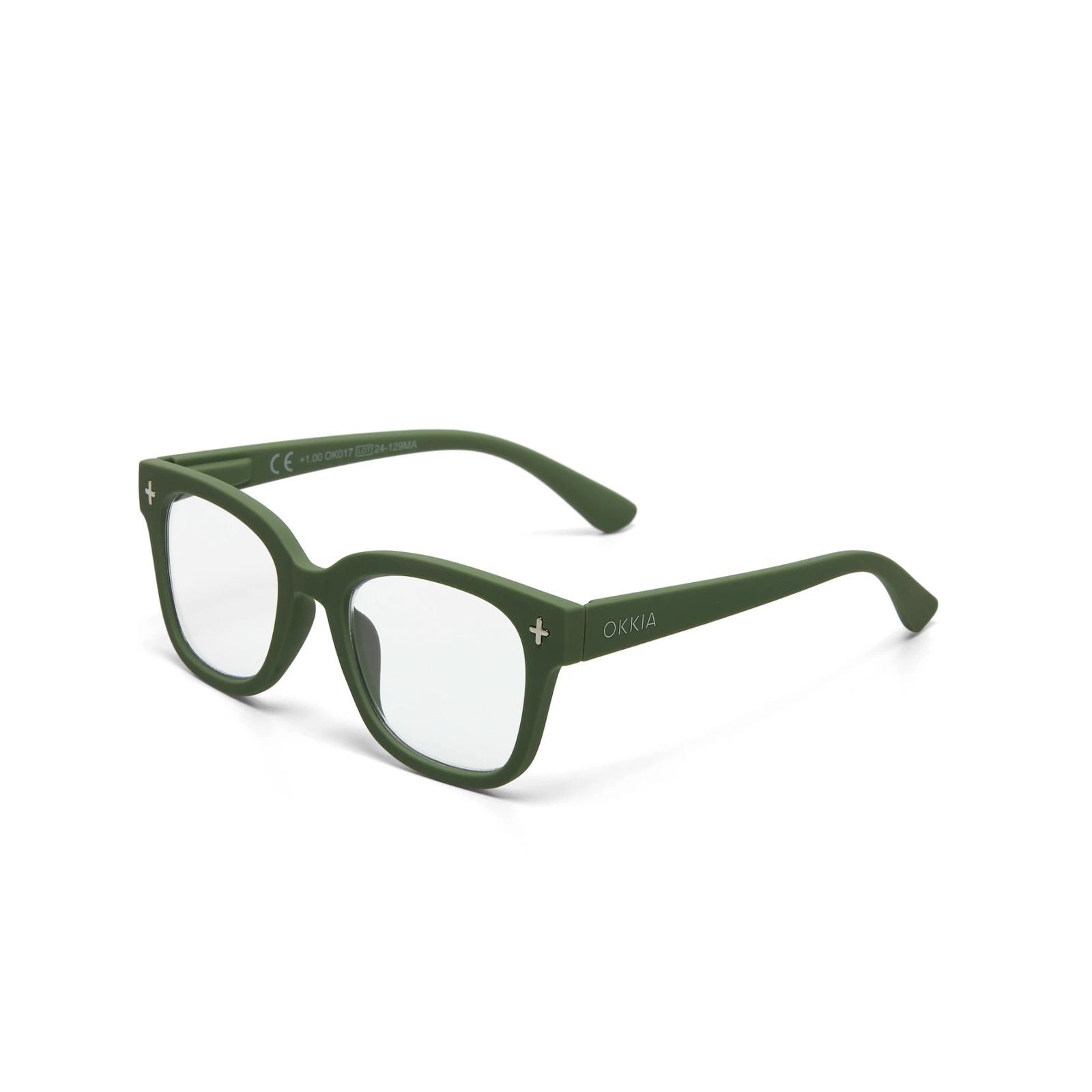 Occhiale da lettura Giovanni OK017GR VERDE OKKIA 