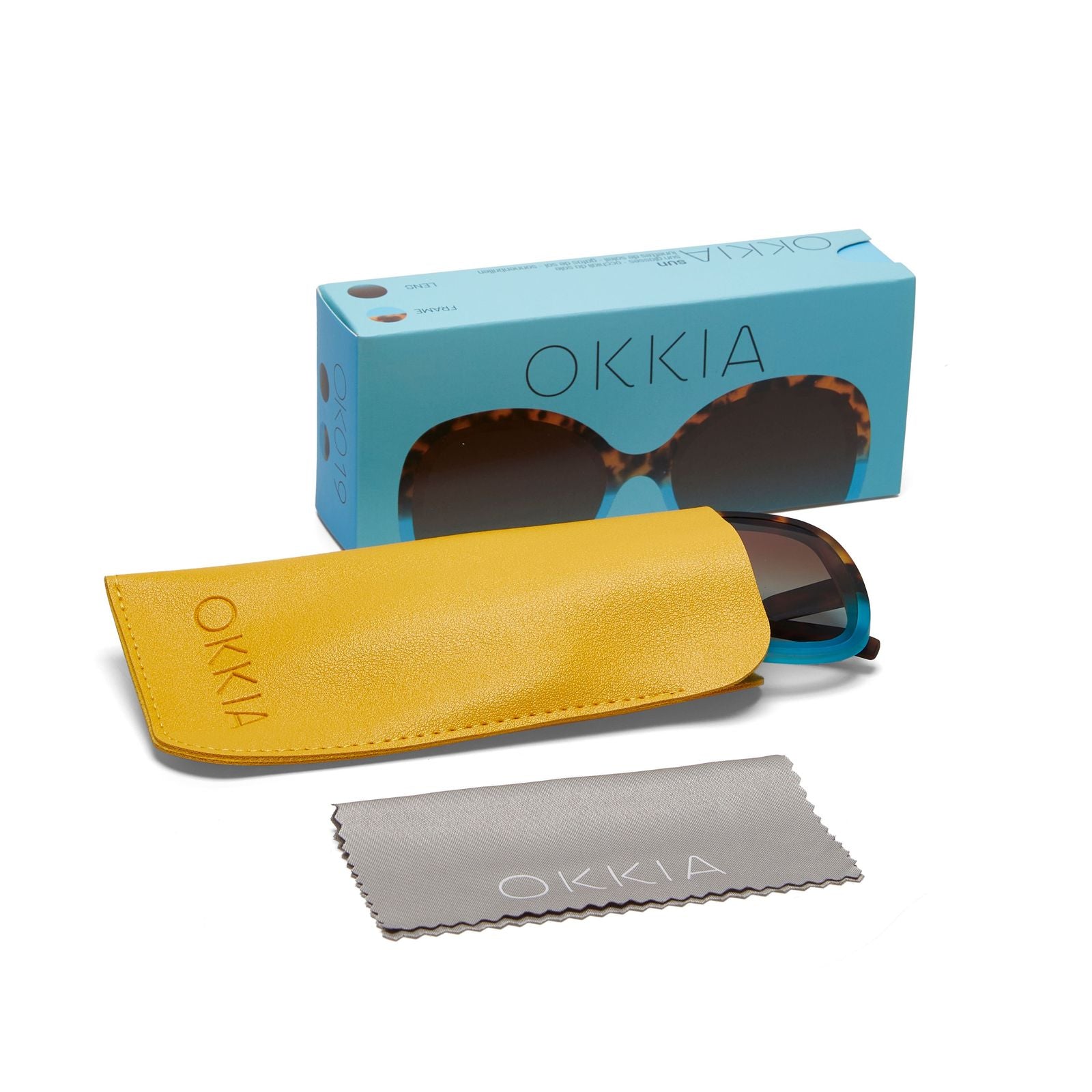 Occhiale da sole Anna OK019HB AZZURRO OKKIA 