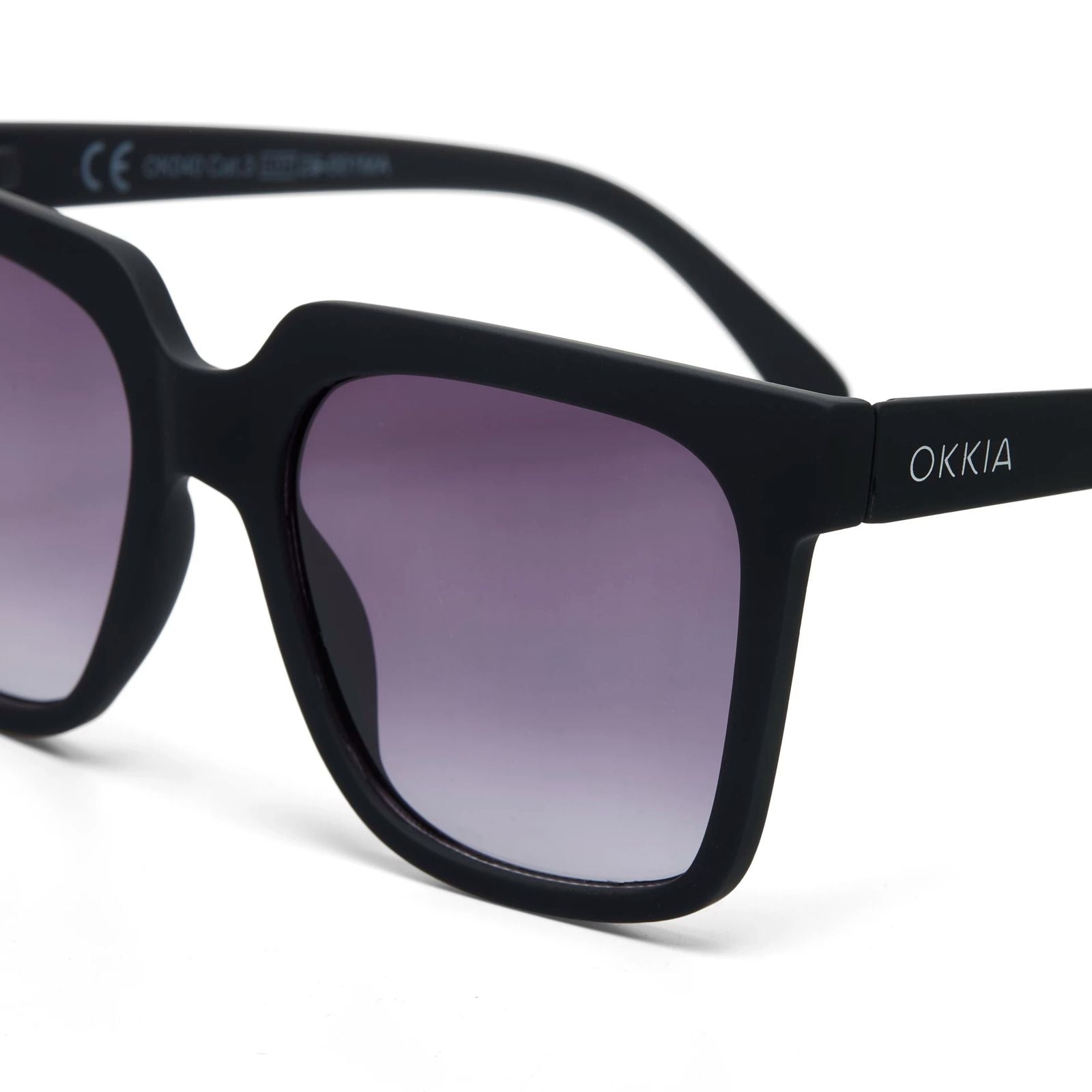 Occhiale da sole Roma OK040BK GRIGIO OKKIA 