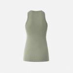 Top canotta a costine con logo uccellini 100807-A2C1 I53 PINKO 