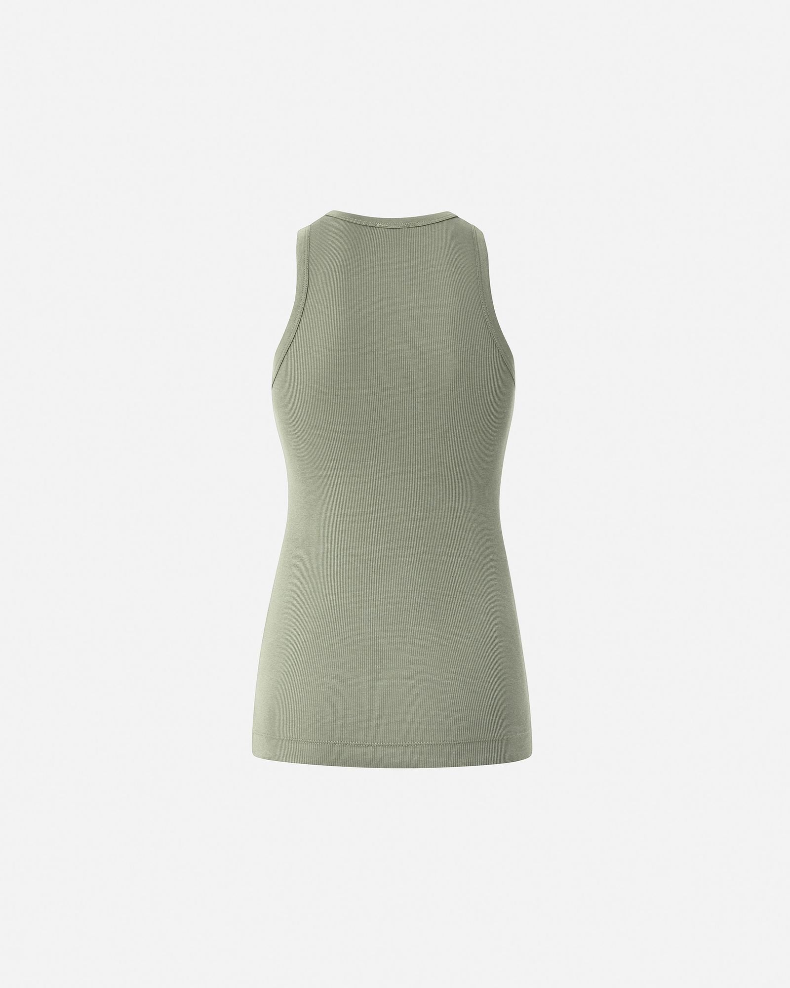 Top canotta a costine con logo uccellini 100807-A2C1 I53 PINKO 