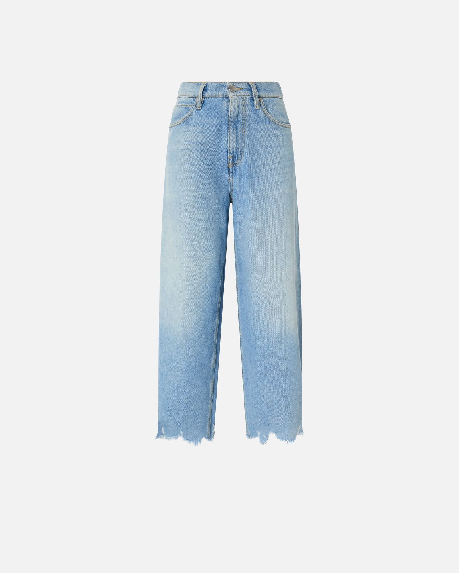 Jeans largo con fondo sfrangiato - Pinko 103857-A2E5 PJN PINKO 