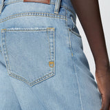 Jeans largo con fondo sfrangiato - Pinko 103857-A2E5 PJN PINKO 