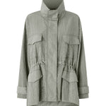 Parka tecnico con borchie 104598-A2BW I53 PINKO 