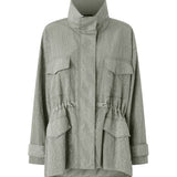 Parka tecnico con borchie 104598-A2BW I53 PINKO 