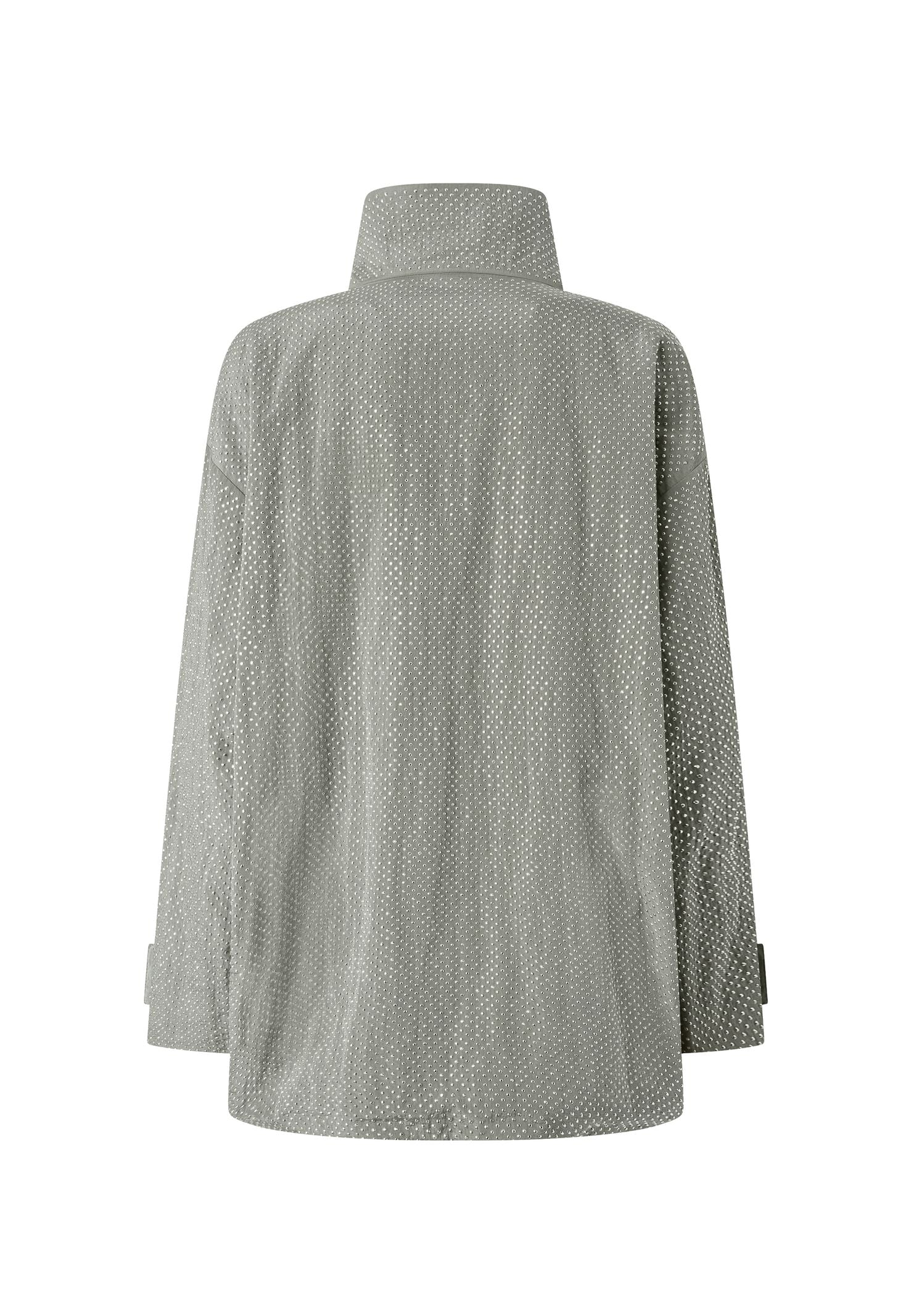 Parka tecnico con borchie 104598-A2BW I53 PINKO 
