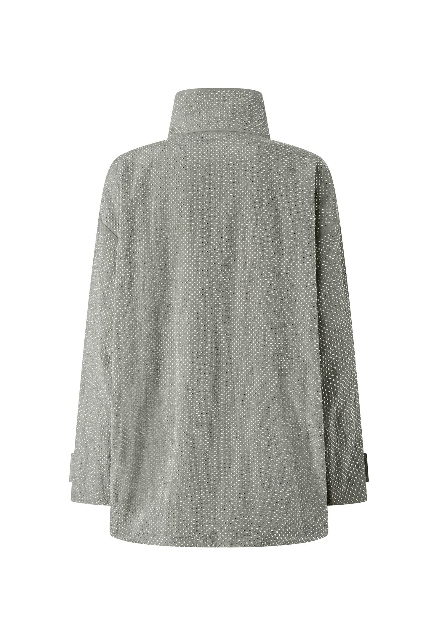 Parka tecnico con borchie 104598-A2BW I53 PINKO 