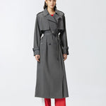 Trench classico in cotone delavè 104599-A2BX I99 PINKO 