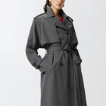 Trench classico in cotone delavè 104599-A2BX I99 PINKO 