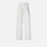 Pantalone con catena gioiello - Pinko 104601-A2DO Z04 PINKO 
