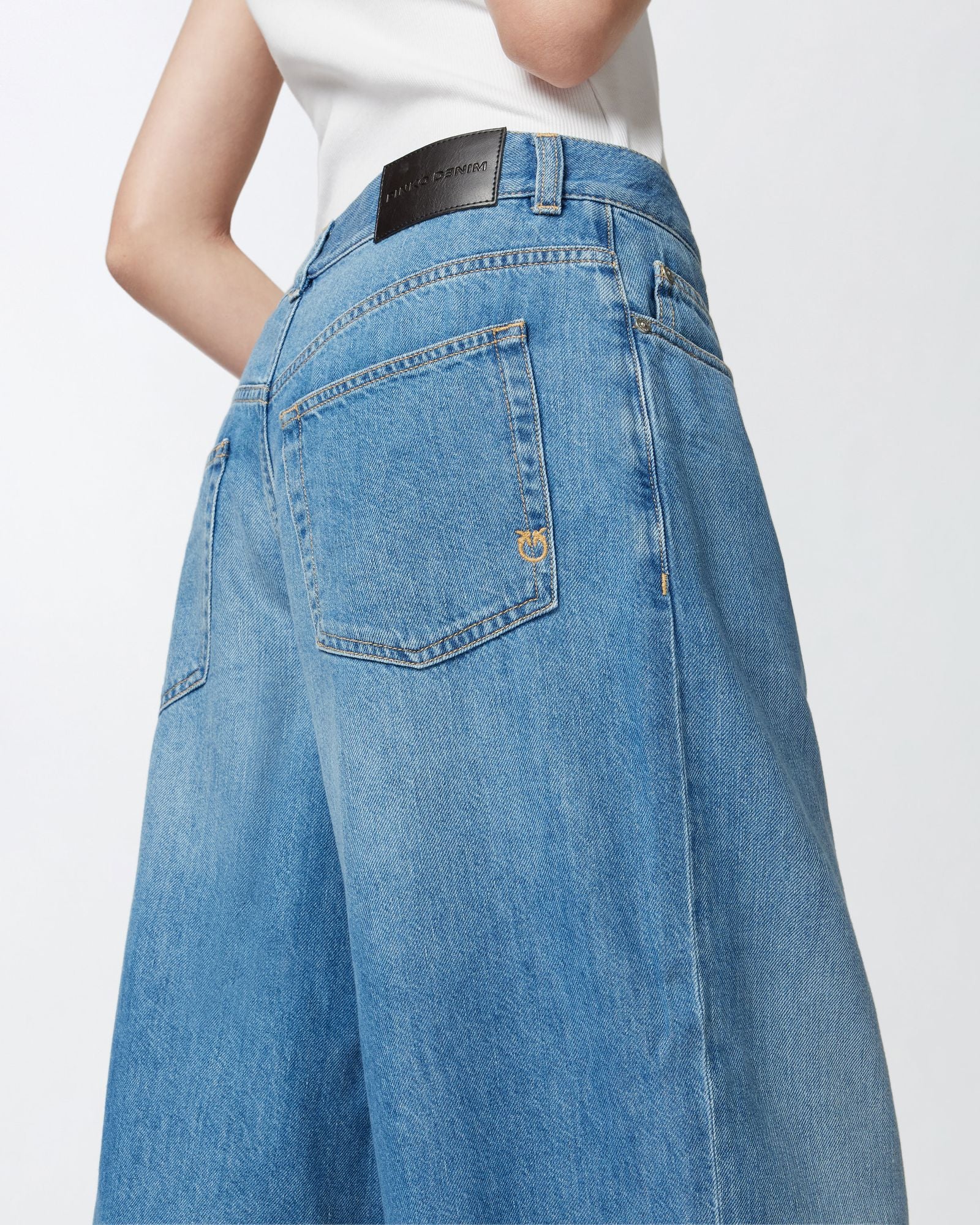 Jeans ballon con gamba avvolgente - Pinko 104601-A2DR PJO PINKO 