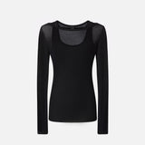 Maglia in garza leggera 104653-A2CL Z99 PINKO 