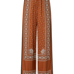 Pantalone ampio leggero stampa bandana 104663-A2CK LZ3 PINKO 